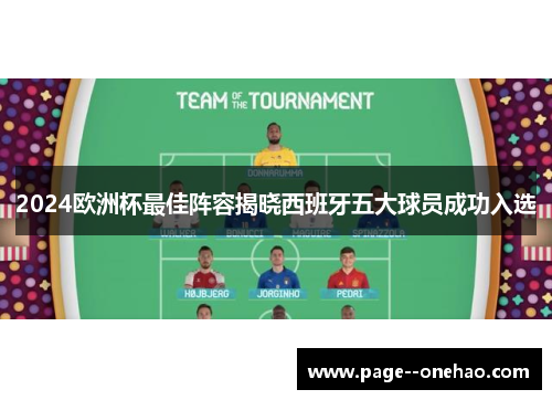 2024欧洲杯最佳阵容揭晓西班牙五大球员成功入选