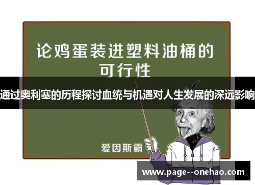 通过奥利塞的历程探讨血统与机遇对人生发展的深远影响